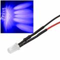 10x 5mm Leds UV mit 25cm Kabel 12 Volt DC / Led fertig verkabelt 12 V, cable wired