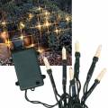  outdoor Lichterkette LK-TF24 warmweiß 24 LEDs batteriebetrieben Timer 8-Funktionen / Außen