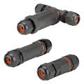 wasserdicht Kabel-Verbindungsmuffe IP68 3polig bis 450V 24A Kabelverbinder