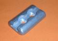 Zurrplatte Alu für Double Fittings