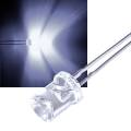 5mm Led concave kaltweiß 1600mcd 180 ~8000K 2,9-3,5V 20mA rundstrahlend