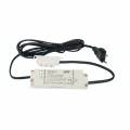 Halogentrafo 12V 105VA mit Anschluss Kabel & Verteiler AMP Halogen Trafo 35 - 105 W