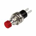 Miniatur Taster ROT Metallschaft Schliesser 30V DC 0,5A, Drucktaster
