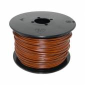 100 Meter flexible Litze / Kabel BRAUN 0,25mm²