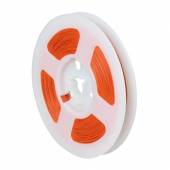 100m flexible Litze ORANGE 0,04mm / 0,5mm auf Spule Dekoderlitze