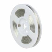  100m flexible Litze TRANSPARENT 0,04mm / 0,5mm auf Spule Dekoderlitze