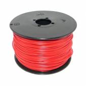100 Meter flexible Litze / Kabel ROT 0,25mm²