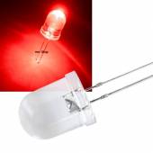 10mm Led rot 6000mcd 15 620~625nm 2,0-2,2V 20mA