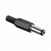 DC Stecker gerade � 5,5x2,1mm Schaftl&auml;nge 14mm Stromversorgungsstecker Koaxialstecker