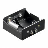 Batteriehalter 2x Monozelle / UM1 / Typ D offen, Batteriefach