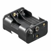 Batteriehalter 6x AA / 6x Mignon offen, Batteriefach