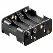 Batteriehalter 8x AA / 8x Mignon offen, Batteriefach