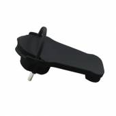  SLIM Schutzkontakt Winkelstecker schwarz extraflach Schutzkontaktstecker