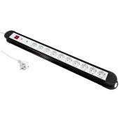10-fach Mehrfach-Steckdosenleiste KL-10 1,4 Meter mit Schalter Ein-Aus Tisch-Steckdose schaltbar