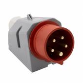 CEE Wandstecker 5polig 16A 400V IP44 Stecker Wandmontage f&uuml;r Drehstrom