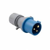 CEE Stecker 3polig 16A 230V IP44 Stecker Wandmontage f&uuml;r Caravan Camping Boot Wohnmobil