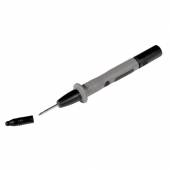 Pr&auml;zisions-Pr&uuml;fspitze PS25 SCHWARZ 4mm Buchse / f&uuml;r Messleitung