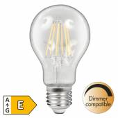 LED Glühlampe E27 warmweiß filament 600lm DIMMBAR 6W Glühbirne