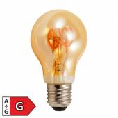 Spiral-Filament LED Leuchtmittel E27 260lm 4W 110x60mm Retro Glühbirne