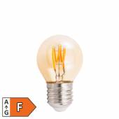 Spiral-Filament LED Leuchtmittel Tropfen E27 75lm 1W 78x45mm Retro Glühbirne
