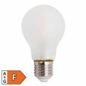 Led Glühlampe E27 filament-matt warmweiß 2700K 630lm 360° 230V 6W