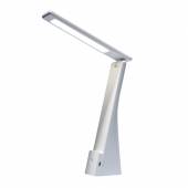 Akku Led Schreibtisch-Leuchte TAFEL 5W dimmbar mit TOUCH Schalter Schreibtischlampe kabellos