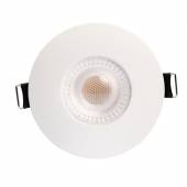 Led Decken-Einbauleuchte EL-315 weiß neutralweiß 230V 4,9W 450lm IP65 88mm Einbaustrahler
