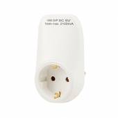 Zwischenstecker 2x USB 5V 2,1A universal Lade-Buchse Steckdose mit USB Adapter Ladegerät