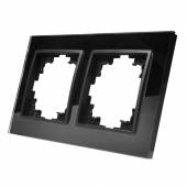 FLAIR 2-fach Glas-Rahmen schwarz/anthrazit