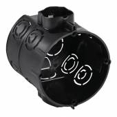   UP-Schalterdose schwarz  60x62mm Unterputz-Dose Gerätedose