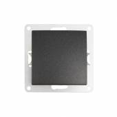 FLAIR Wechsel-Schalter anthrazit Schraubanschluss OHNE Rahmen 250V~ 10A Lichtschalter