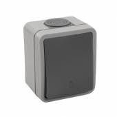 FIX Aufputz Taster IP54 250V~ 10A Aufbau-Montage Feuchtraum zB als Klingeltaster