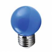 LED Tropfenlampe E27 BLAU 10lm 1,0W 6 SMD Leds / Dekolampe