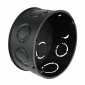  UP Abzweigdose Verbinderdose schwarz � 70x36mm Unterputz-Verteiler-Dose, 8 seitliche Eing&auml;nge