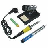 4 tlg. L&ouml;tSet Study CT-2 / L&ouml;tkolben 30W, St&auml;nder, Entl&ouml;tpumpe & L&ouml;tzinn