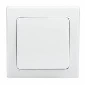  DELPHI Wechsel-Schalter Schraubanschluss wei&szlig; mit Rahmen 250V~ 10A Lichtschalter Unterputz