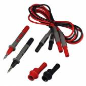 Messleitung-Set 6tlg CT-Profi Pr&uuml;fspitzen Messleitungen Krokoklemmen