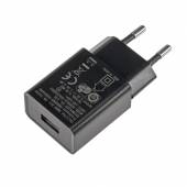 USB Netzteil Ladeger&auml;t 5W mit USB A Buchse, 230V -> 5V 1A, schwarz