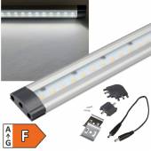 slim LED Unterbauleuchte CT-FL30 neutralweiß 300mm 12V 3W 260lm