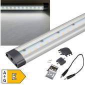 slim LED Unterbauleuchte CT-FL80 neutralwei&szlig; 800mm 12V 6W 745lm