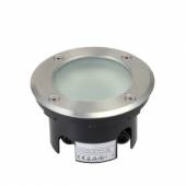 slim Boden-Einbaustrahler BEL GX53 RUND GX53 �118mm trittfest Edelstahl 230V IP65