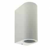 Wand-Leuchte CTW-2 V2 wei&szlig; GU10 230V, IP44 Au&szlig;en-Bereich 2 flammig up & down