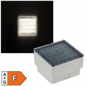   LED Pflasterstein Leuchte BRIKX 10 neutralwei&szlig; 100x100mm 230V 1,5W 80lm 10kN
