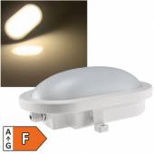 Led Feuchtraumleuchte FRL-O 12ww warmweiß 960lm 12W 230V IP44
