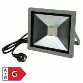 LED Fluter SlimLine CTF-SLT50 warmwei&szlig; 230V 50W 3100lm Au&szlig;en-Strahler Flutlicht-Strahler
