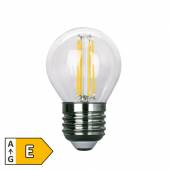 LED Tropfenlampe E27 filament warmweiß 470lm 4W 230V