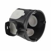   winddichte UP-Schalterdose schwarz  60x46mm Unterputz-Dose Gerätedose Winddicht