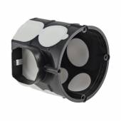   winddichte UP-Schalterdose schwarz  60x60mm Unterputz-Dose Gerätedose Winddicht