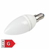 LED Leuchtmittel E14 warmweiß 450lm 6W Kerzen-Form Led Glühbirne