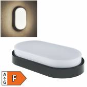 Led Wandleuchte PALAU anthrazit 230Volt 10W 900lm neutralweiß IP54 für Innen & Außen